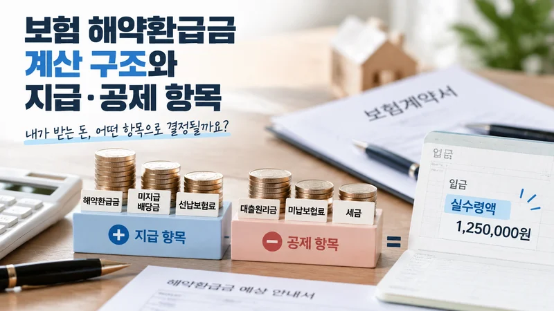 온라인으로 보험 해지 신청과 환급금 청구 절차를 스마트폰으로 진행하는 비대면 서비스 이미지