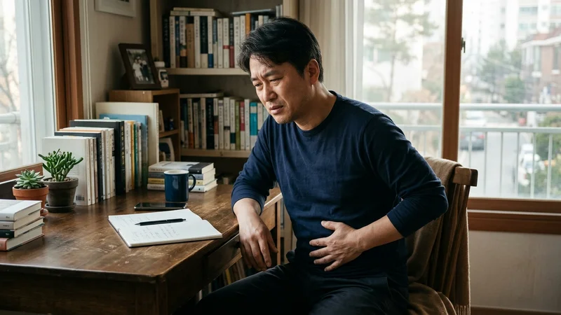비뇨의학과 진료실에서 확인하는 전립선 관련 검사 안내 자료