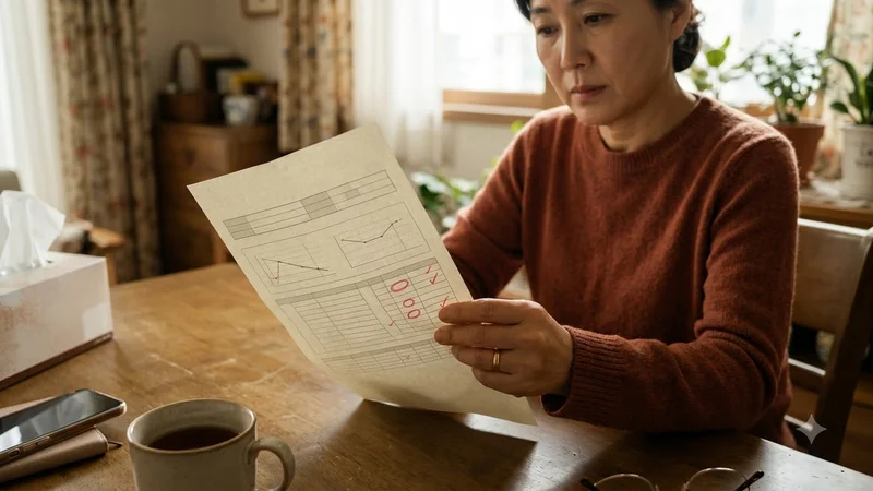 건강검진 결과 빨간 글씨의 진짜 의미와 정상 참고범위