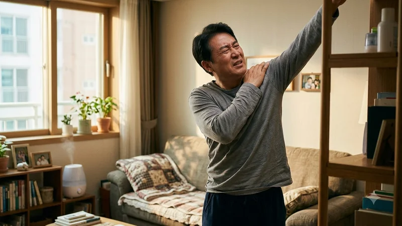 회전근개 파열 증상, 오십견과 어떻게 다를까