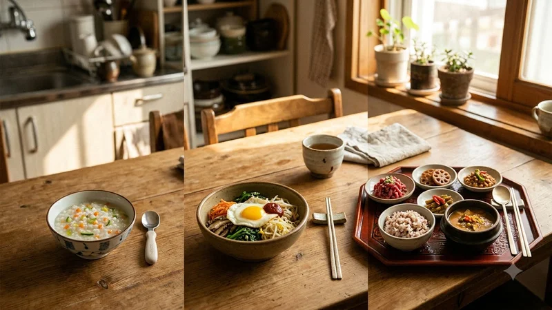 연령대별 식단 구성 비교