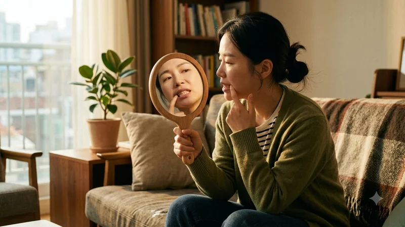 잇몸 내려앉음 자가진단, 이런 증상이면 의심하세요