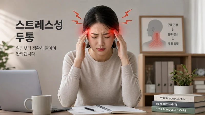 열린 노트북에 머리 통증 다이어그램이 그려져 있고 옆에 물잔이 함께 놓여 있는 모습