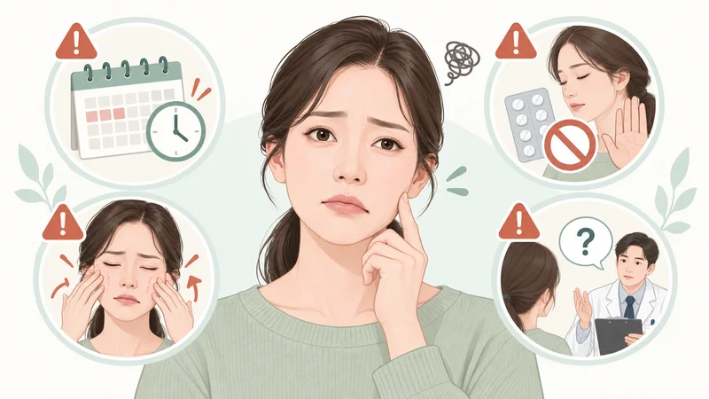 안면마비 회복이 더딜 때 주의해야 할 치료 지연과 과도한 마사지 등 흔한 실수
