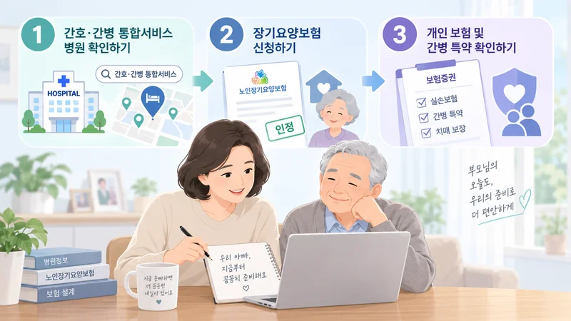 간호간병통합서비스 확인부터 장기요양보험과 간병보험 점검까지 간병비 절감 3단계 전략
