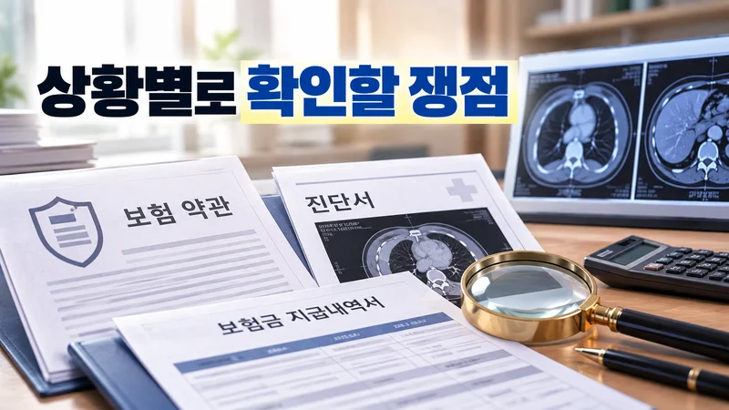 상황별로 확인할 쟁점