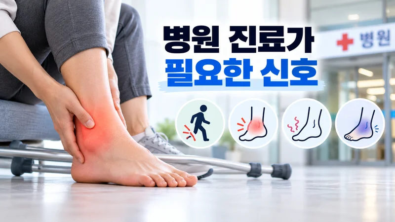 병원 진료가 필요한 신호