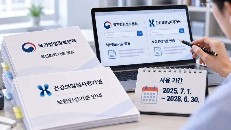 공식 기준 확인하기
